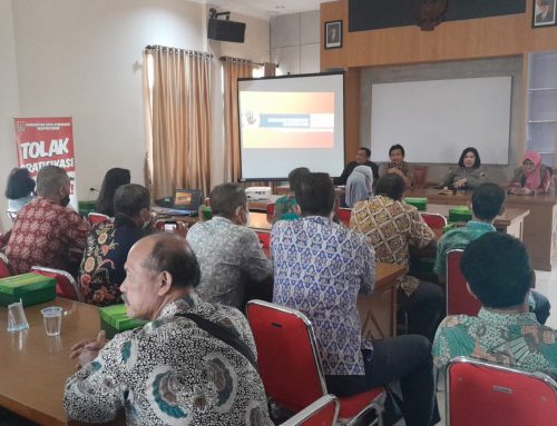 Sosialisasi Saber Pungli Kepada Juru Pungut Pasar